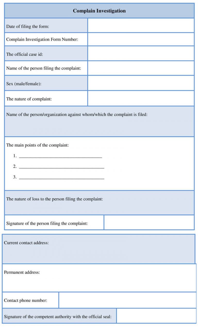 sample-complaint-investigation-form-template-word-doc